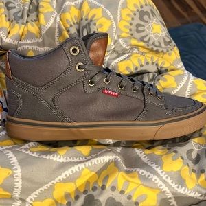 Brand new Levi’s shoes never been worn before size 8.5 men’s